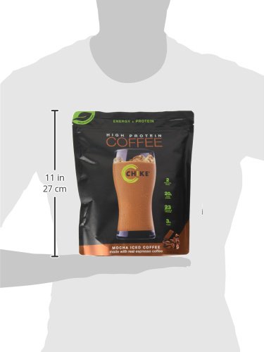 Chike Nutrition High Protein Coffee Mocha Iced Coffee, 1.1 lb / 498 g