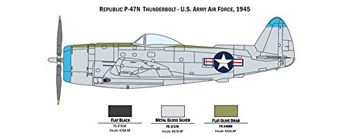 ITALERI 35102 - 1:72 P47N and P51D War Thunder Video GS , Modellbau, Bausatz, Standmodellbau, Basteln, Hobby, Kleben… – Bild 8