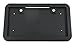 Kaper II 1M-V-8 Black License Plate Bracket