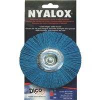 Click Here to See More Images Dico Prod. Corp. 4Inches Fine Wheel Brush 7200042 2Pk