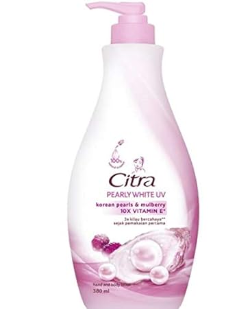 MG CITRA Pearly UV Hand \u0026 Body Lotion 