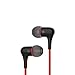 Mrice E300 3.5mm Jack In-Ear Stereo Earphones with 3 Different Size Ear Inserts (Black, Retail Packaging)