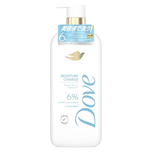 Dove(ダヴ) ボディソープ ビューティセラムボディウォッシュ モイスチャーチャージ (ボディウォッシュ) ポンプ 500g