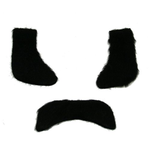 Cut To Shape Moustache And Sideburn Kit : set of 3 - Image 3