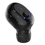 Waterproof Bluetooth Earbud, Mini Wireless Earbud,Car Bluetooth Headset Invisible Headphone with Mic, Showering Driving Sports Earbud (Anti-lost) for iPhones,Tablets and More(1 Piece)