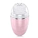 Facial Cleansing Brush, Leuxe Waterproof Face Brush Rechargeable Facial Brush with 3 Brush Heads for Face Exfoliating Deep Cleansing Make-up Removing