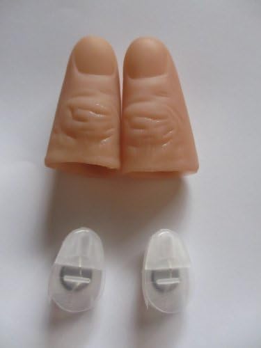 (Red) LED magic tricks Thumb Tip Magic party goods set of two thumb shining 2 role in one (japan import) by MECP