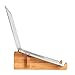 Computer Stand for Laptop MTWhirldy Portable Laptop Stands Mounts for MacBook Notebooks 11-15″ Natural Bamboothumb 4