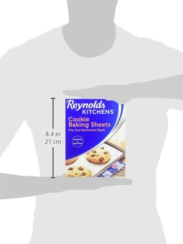 Reynolds Cookie Baking Sheets Non-Stick Parchment Paper, 22 Sheets by Reynolds Consumer Products