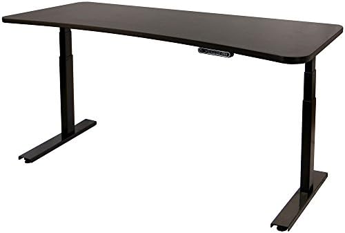 UPDESK: BLACK 3-STAGE LARGE 72"