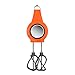 Black+Decker MX600TR Helix Performance Premium Hand Mixer, 5-Speed Mixer, Tangerine