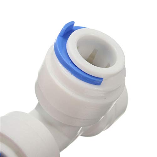 OKIl 3-way Tee Tube Quick Connect Push Fit Reverse Osmosis Pipe