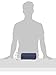 DMI Lumbar Roll Back Support Cushion Pillow - Foam Lumbar Cushion with Cover and Strap, Navy