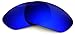 IKON LENSES Replacement Lenses For Oakley Juliet Sunglasses (Polarized) (Deep Blue)
