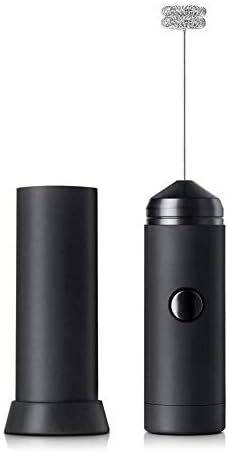 Milk Frother Handheld Battery Operated Foam Maker, Egg Beater Milk Coffee Mixer, Mini Blender Drink Mixer for Cappuccino, Bulletproof Coffee Matcha Latte Hot Chocolate