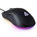 Anker Gaming Mouse with 6Dpi Levels (800, 1600, 2400, 3200, 4800, and 6400), 1000 Hz Polling Rate, Programmable Buttons, Ergonomic USB Computer Mouse, RGB Gamer Desktop Laptop PC Gaming Mouse