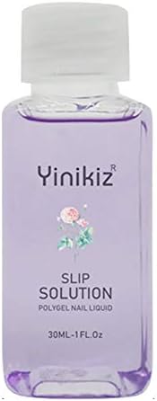 Little rock 30ml Liquid Nail Art Slip Solution Extension Transparent Quick Drying Poly Gel