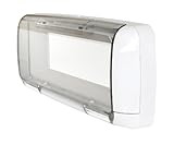 Dual Electronics SG3 Transparent Waterproof Marine Splashguard Radio Housing Unit Single DIN