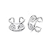 WINNICACA Sun Ear Cuff Earrings Sterling Silver Non Piercing Cartilage Earrings Jewelry Gifts for Women Teens Birthday