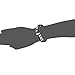 Areke Men Women Wide Braided Leather Bracelet Bangle Rope Stainless Steel Magnetic Clasp 7.5-8.5 Inch Item Length 8.5inch