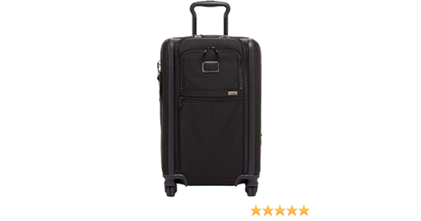 tumi black carry on