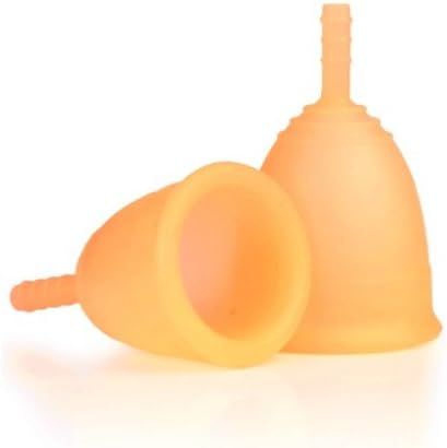 The Monzcare R-CUP Reusable Menstrual Cup Orange Size 2