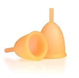 The Monzcare R-CUP Reusable Menstrual Cup Orange Size 2