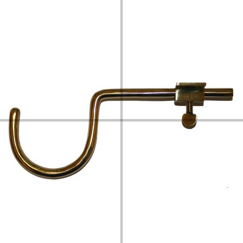 Brass Undertable Adjustable Hook