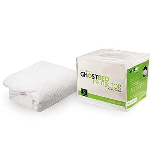 GhostBed Waterproof Mattress Protector & Cover Noiseless, Lightweight