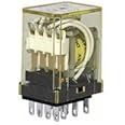 IDEC RY2S-ULDC24V 2 Poles DPDT, 24 VDC Coil, Miniature Relay, Plug in Terminal, RY Series, with LED Indicator