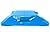 100 Pack 12" x 15" with 1.25 mil Thick Blue Merchandise Plastic Glossy Retail Bags | Die Cut Handles | Perfect for Shopping, Party Favors, Birthdays, Children Parties | Color Blue | 100% Recyclable
