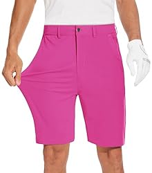 JWM Mens 9" Stretch Golf Shorts - Lightweight