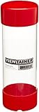 Viewtainer Slit Top Storage Container 2.75x8-Red