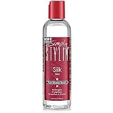 Simply Stylin' Silk Serum - Anti-Frizz Heat Protectant for Women - Pure Silicone Serum for Dry and Frizzy Hair - Detangler - 4 fl oz