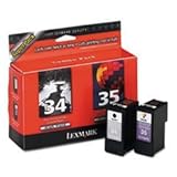 LEXMARK ink cartridge no. 34/35 combo pack