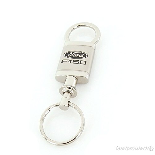 Ford F-150 Satin Chrome Valet Keychain