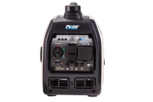 Pulsar PGD40ISCO Ultra Light Quiet 4000W Portable Gas Inverter Generator, white photo 12