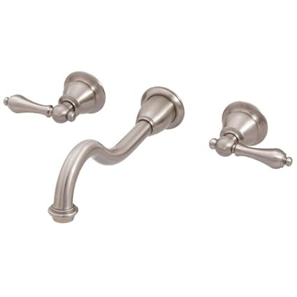 Rosalyn Double Handle Wall Mount Vessel Bathroom Faucet Style
