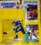 1993 - Kenner / NHL - Starting Lineup - Brett Hull / St. Louis Blues Figure - First Year Edition - w/ 2 Trading Cards - MOC - Limited Edition - Collectible