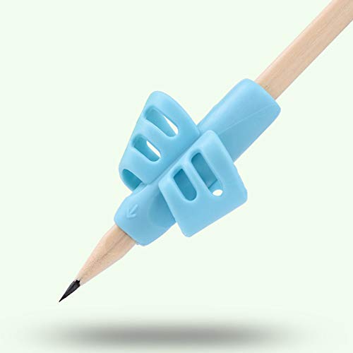 Pencil Grips - Pencil Grips for Kids Handwriting Pencil Grip Posture Correction Training Writing AIDS for Kids Toddler Preschoolers Students Children Special Needs (12PCS)