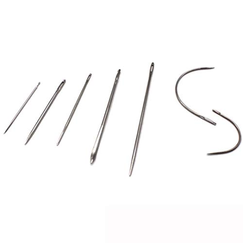 image for Cotchear Carpet Leather Canvas Sewing Needles, Repair Curved Hand