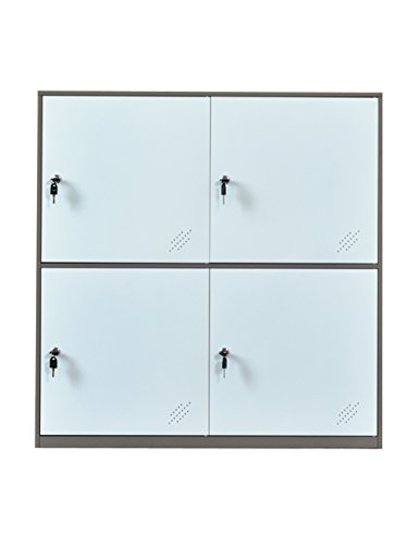 Metal 9 Door Cabinet Locker with Key Lock Using for Shool Office and Kids Room (4D)