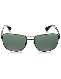 Gafas de sol cuadradas de metal Ray-Ban RB3533