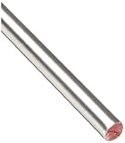 O1 Tool Steel Round Rod, Polished Finish, Precision Ground, Annealed, Metric, 6 mm Diameter, 36