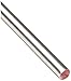 O1 Tool Steel Round Rod, Polished Finish, Precision Ground, Annealed, Metric, 12 mm Diameter, 36