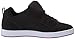 DC womens Court Graffik Skate Shoe, Black/Purple, 5.5 US
