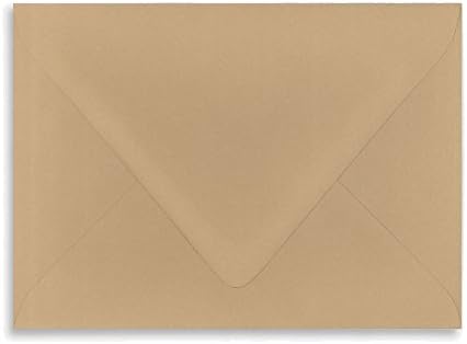 Dune A7 Euro Curved Flap Invitation Envelopes - Pack of 50