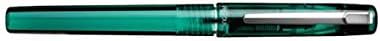 Platinum Prefounte Fine Fountain Pen - Dark Emerald, Platinum,Emerald