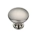 Alzassbg 25 Pack Brushed Satin Nickel Cabinet Knobs, 1-1/8 Inch Diameter Round Kitchen Knobs for Cabinets and Drawers AL6011SN