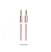 Aux Cable 2 PACKS 3.3ft LB World Audio Cable 3.5mm to 3.5mm aux cable for car, iPhone in car Male to Male Gold plated Aux to Aux cable braided Tangle free Universal Auxiliary cable for car (Rose Gold)
